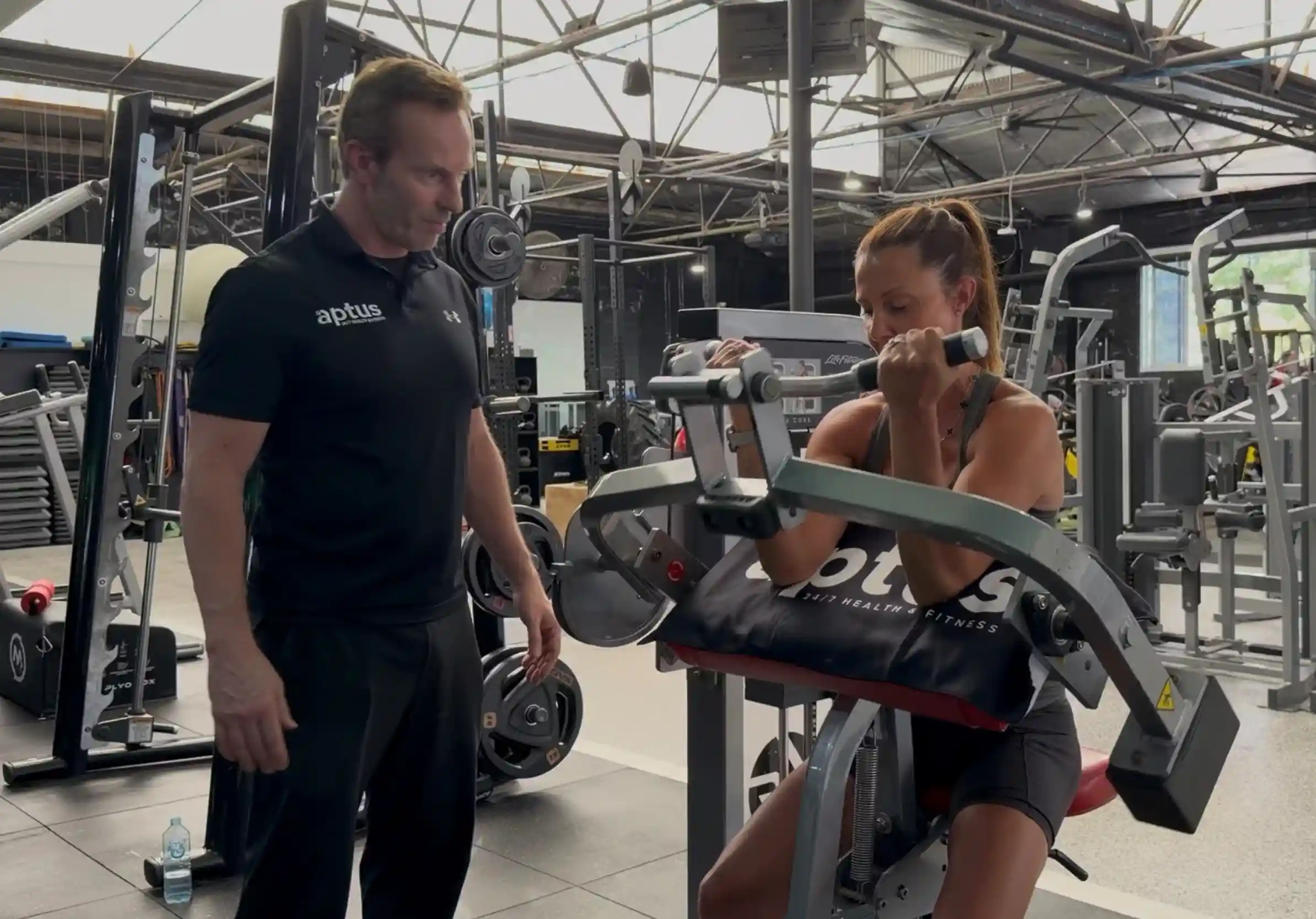 Personal training at aptus health club Camberwell